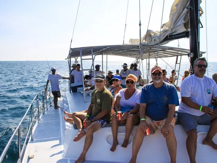 VIP All-Inclusive 50′ Catamaran to a Private Island